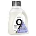 9 Elements Natural Laundry Detergent Liquid, Lavender, Vinegar Powered