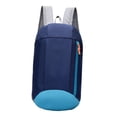 thumbnail image 4 of Mochila de viaje para senderismo, de nailon, color azul oscuro, esencial para viajes, resistente al agua. Azul profundo, 4 of 9