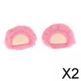 thumbnail image 1 of Disfraz de orejas,Fundas con orejas de felpa divertidas,accesorio para casco creativo,Decoraciones para orejas de casco de motocicleta cómodas,Casco Orejas De Animales Decoración 2 piezas, 1 of 8