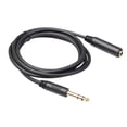 thumbnail image 1 of Cable de extensión para auriculares TRS 1/4' a 1/4' Sunnimix Nuevo 6.35 pies, 1 of 5