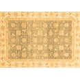 thumbnail image 1 of Ahgly Company Indoor Rectangle Oriental Brown Traditional Area Rugs, 2' x 4', 1 of 4