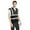 Black, variant on GOGO Industrial Safety Vest with Reflective Stripes, ANSI/ ISEA Standard-Black-M