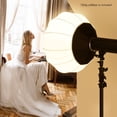 thumbnail image 4 of Amdohai 85cm/ 33.5inch Lantern Style Foldable Softbox Modifiers Round Shape Spherical Soft Box for Studio Speedlite Strobe Flash Light Photography Light Accessories, 4 of 7
