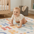 thumbnail image 3 of Little Nest Toddler Area Rug, ABC, 3X5", 3 of 6