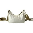 thumbnail image 3 of Pre-Owned PRADA Re-Edition Triangle Logo Hardware Nylon Saffiano Leather 2-Way Chain... (Good), 3 of 9