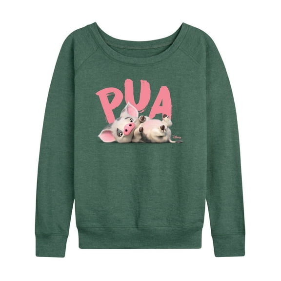 Disney - Pua The Pig - Women's Lightweight French Terry Long Sleeve Shirt