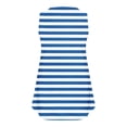 thumbnail image 4 of Xihbxyly Womens Tank Tops Summer Striped Print V-Neck Tees & Blouses Casual Loose Fit Sleeveless Standard Straps Pleated Tops, 4 of 4
