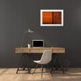 thumbnail image 3 of Schuster, Inge 24x17 White Modern Wood Framed Museum Art Print Titled - Orange, 3 of 4