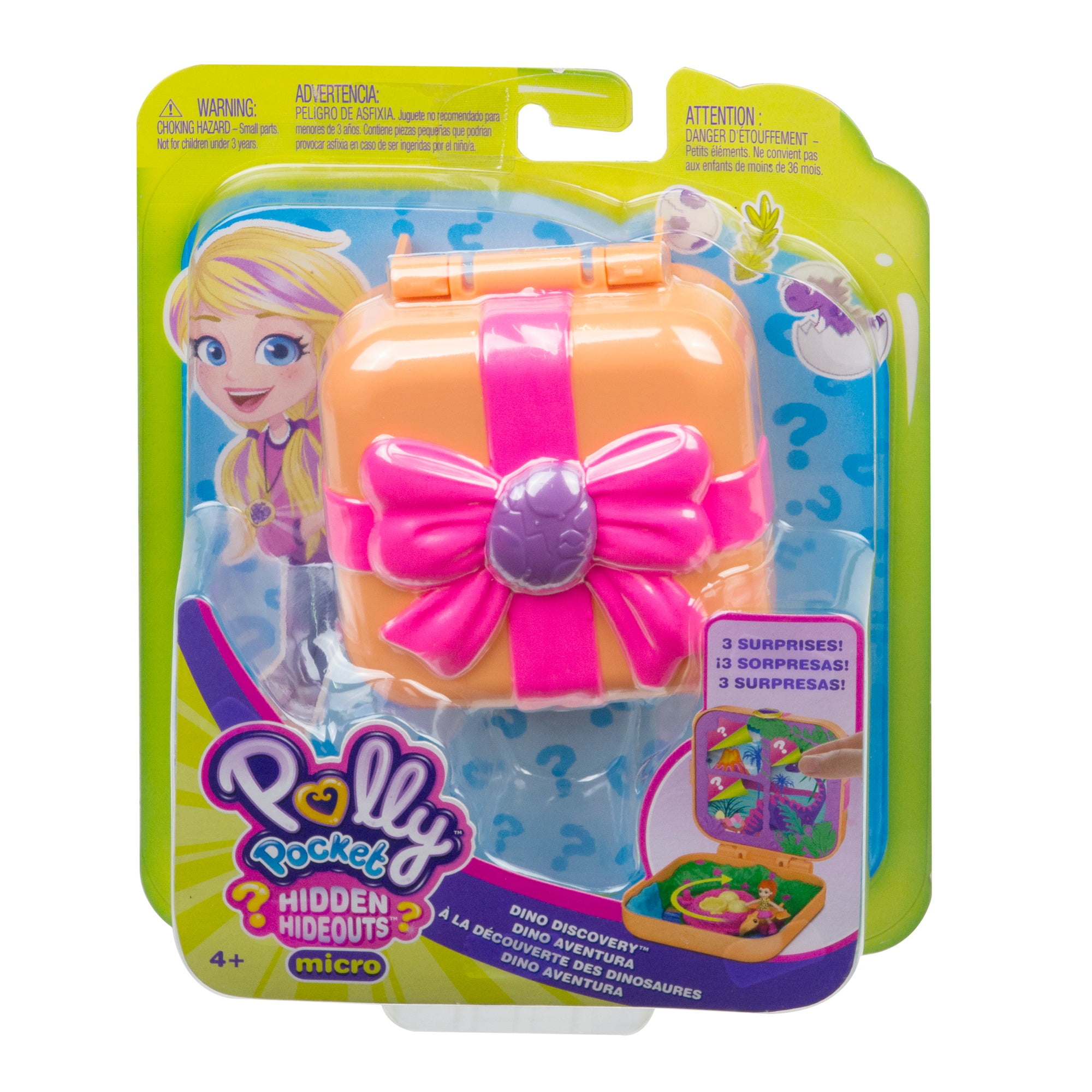 polly pocket dinosaur
