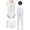White, variant on Kids Girls Skating Dance Outfits Sparkly Gymnastics Leotards with Shorts Leggings Headwear Competition Suit Blue 10