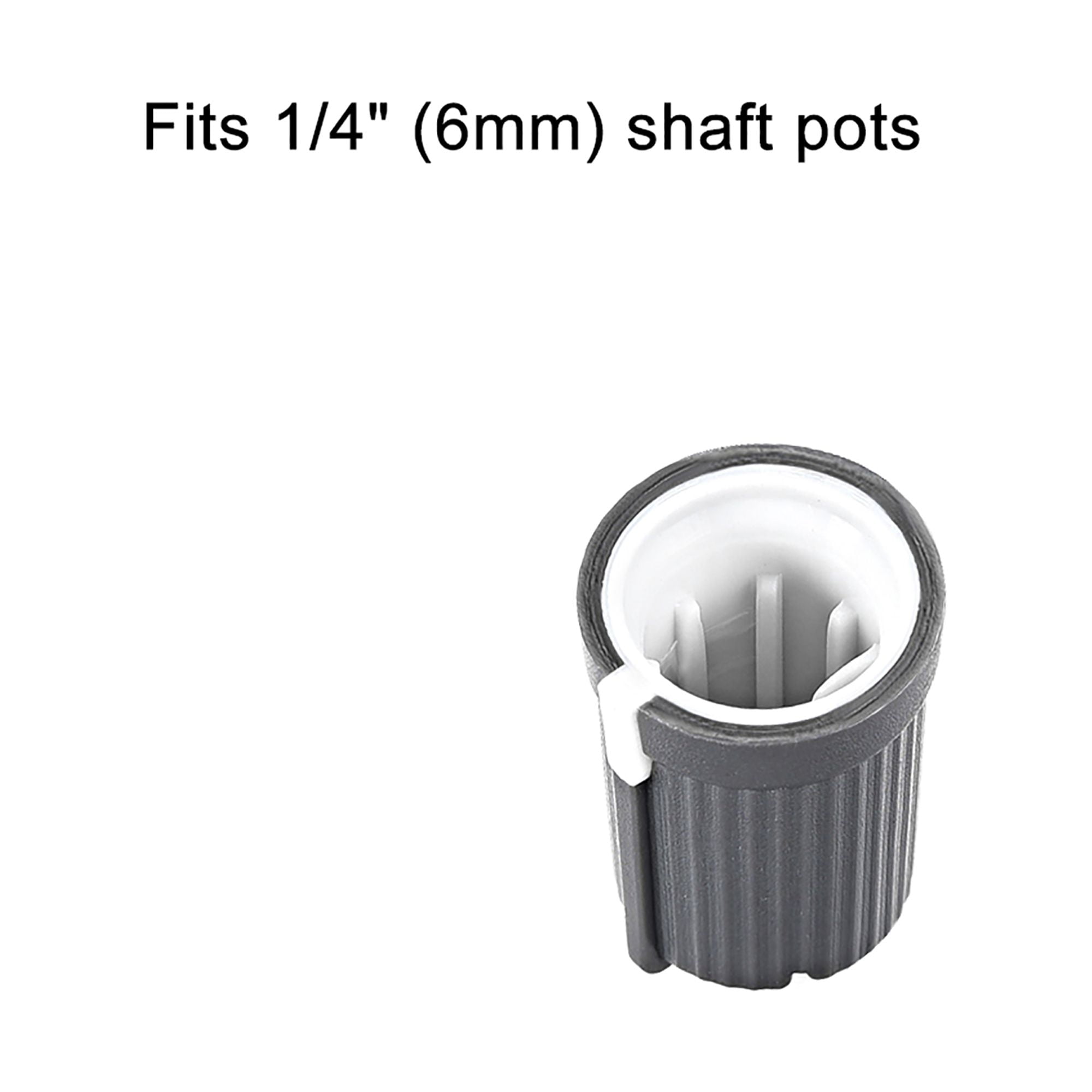 Produktbild von 12 Stück Potentiometer-Drehknöpfe – 6 Mm Wellendurchmesser, 12 X 17 Mm, Kunststoff, Rot – Für Lautstärke & Regelungen