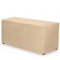 thumbnail image 2 of Mantel ajustado Gee Di Moda de 183 x 76 cm, color beige, para mesa de 6 pies, 2 of 5