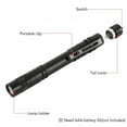 thumbnail image 2 of 5 Pack LED Tactical Flashlight with Clip, High Lumen, Super Bright, Water Resistant, Pocket Size & Lightweight Flashlight, Powered by AAA Battery, 2 of 8