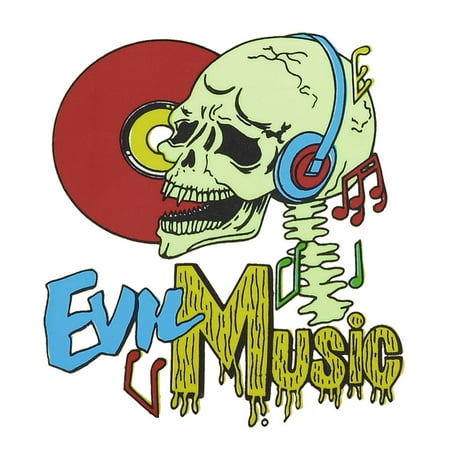 cd skull head pattern