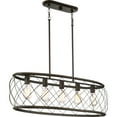 thumbnail image 2 of Quoizel RDY538PN Dury 37.75" 5-Light Island Pendant in Palladian Bronze, 2 of 2