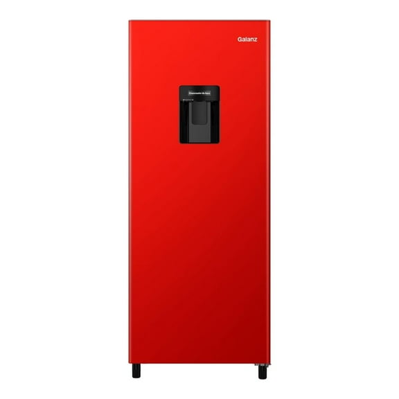 Refrigerador Galanz 7.0 Pies con Dispensador de Agua Rojo