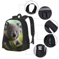thumbnail image 4 of Daiia Daisy Koala Backpack for Men and Women -Durable Backpack Large Capacity, Water-Resistant Bag with Adjustable Straps and Laptop Compartment, 4 of 9