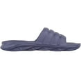 thumbnail image 4 of ABSOLUTE FOOTWEAR Mens Easy Slip On Summer Holiday Beach Pool Slider Mule Sandals Flip Flops - Navy - US 10, 4 of 7