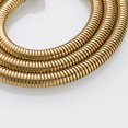 thumbnail image 3 of Plumbing Hoses Stainless Steel Gold 150cm Tube Shower Hose Flexible Shower Head Replacement Part Bathroom Water Hose HJ-0515, 3 of 6