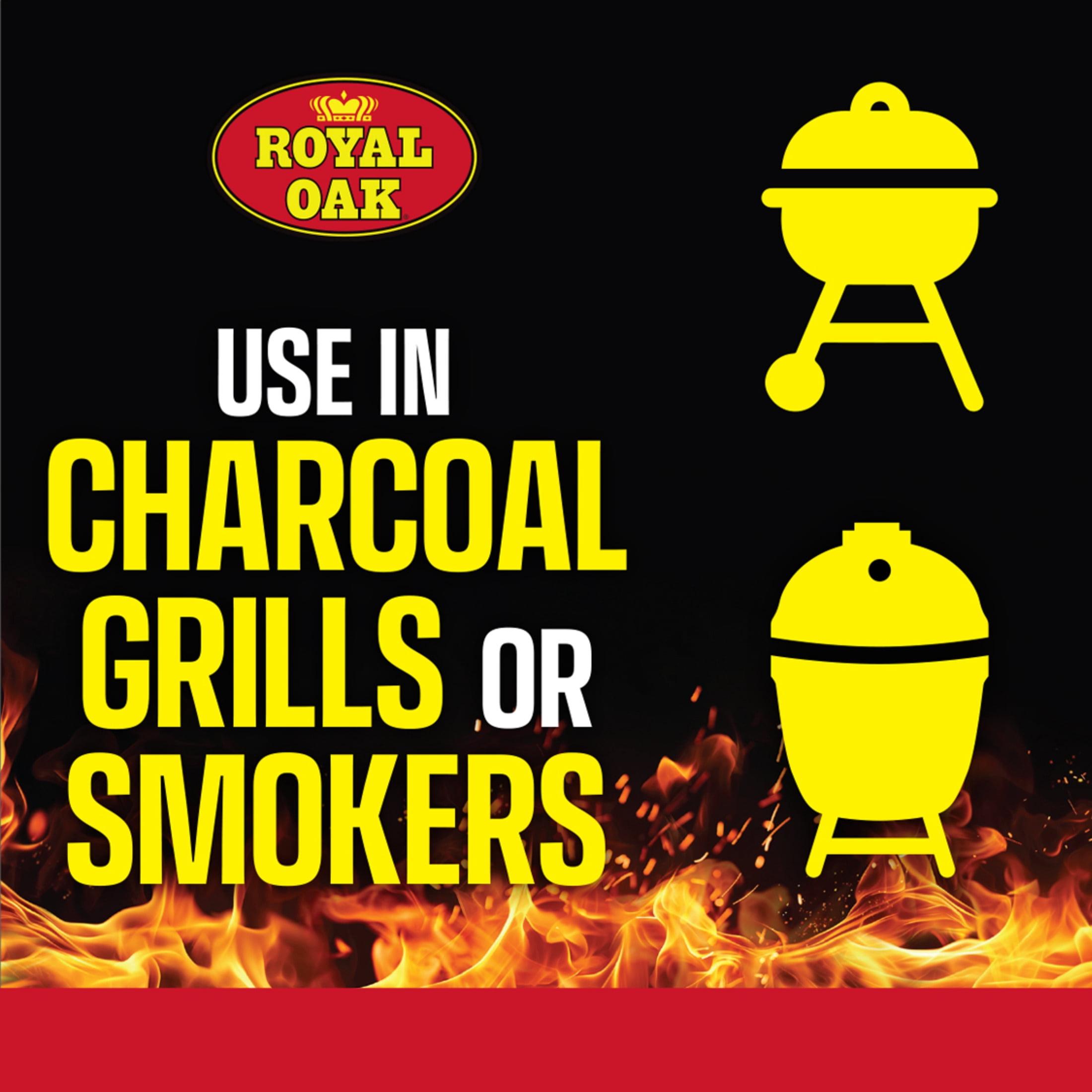 Royal Oak 100% All Natural Hardwood Lump Charcoal, 15.4 lbs