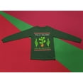 thumbnail image 5 of Old Glory Mens Cactus Desert Feliz Navidad Ugly Christmas Sweater Long Sleeve T Shirt, 5 of 6