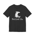 thumbnail image 3 of Nailed it Hammerhead shark conservation beach ocean surf Unisex T-shirt, 3 of 5