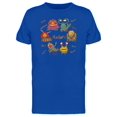 thumbnail image 1 of A Set Of Awesome Monsters Tee Men's -Image by Shutterstock, 1 of 2