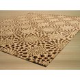 thumbnail image 2 of EORC T98BN 7.75 x 9.75 ft. Madrid Brown Hand Tufted Wool Modern Animal Skin Rug, 2 of 3