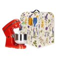 thumbnail image 2 of ZIATUBLES Stand Mixer Dust Cover Comfort Polyester Kitchen Appliance Decor Cover Compatible with 4.5-5 Quart Washable Home Accessories with Front Pockets, Floral, 2 of 7