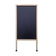 thumbnail image 4 of FixtureDisplays® A Frame Double Sided Black Chalkboard Dry Wet Erase 10235 Black, 4 of 5