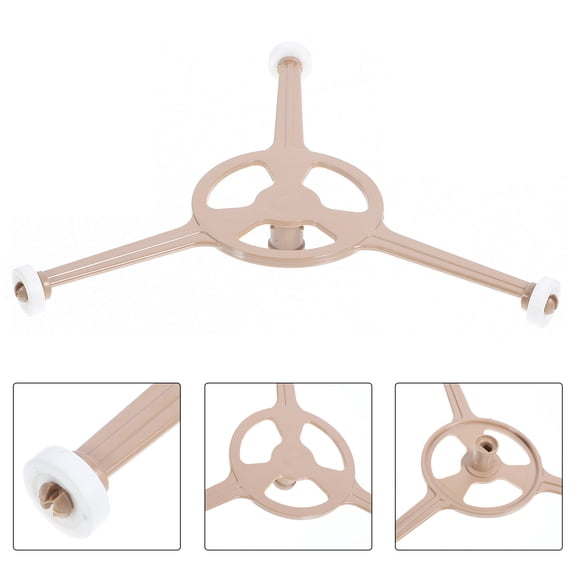 Masteelf Microwave Turntable Ring Tray Support Glass Plate Rotating Roller Ring Microwave Accessory