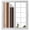 Brown, variant on Window Privacy Film Colored Stripes Stained Glass Window Film Decorative Sun Block Window Cover Blue Black White Brown Abstract Lines Window Clings Static Adhesive Sticker for Bathroom 23.6"x78.7"