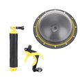 thumbnail image 3 of ANGGREK Dome Port, Fish Eye Effect Simple Install Camera Dome Port Spherical Glass For Hero 5/6/7 Camera, 3 of 8