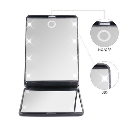 Portable Vanity Mirror With Lights Mesmerizing DUcare Led Mirror Lighted Lights 60 60X 60X Magnification Hand Mirror Portable Vanity Mirror With Lights Mesmerizing DUcare Led Mirror Lighted Lights 60 60X 60X Magnification Hand Mirror
