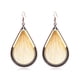 thumbnail image 5 of Sonducket Pendientes colgantes de gota de agua para mujer Amarillo 2piezas, 5 of 6