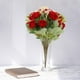 thumbnail image 1 of Bouquets of Roses Silk Flowers Home Decor Vases Flower Arrangements Ornaments Fake Flowers Wedding Flowers, Artificial Rose Bouquets, Silk Rose Arrangements, Home Decor Flowers, Table, 1 of 9
