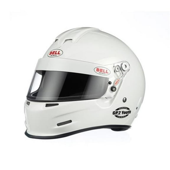 1425002 GP2 Youth White Helmet 3XS SFI24.1-15