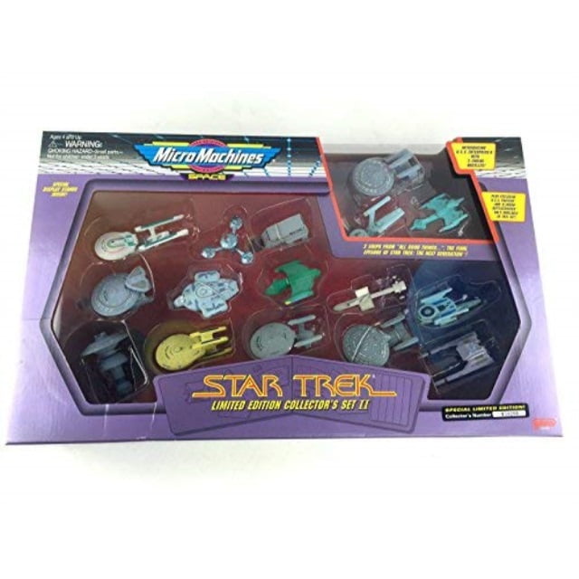 Vintage Star Trek Galoob Micro Machines Deluxe Sets 16 3 In Series-Your Choice 