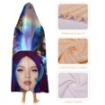 thumbnail image 4 of Descendants Fantasy Movie Hooded Blanket Soft Warm Cloak Wearable Blanket Hoodie For Kids Adult Cozy Flannel Fleece Bedding Throw Hooded Blanket, 4 of 7