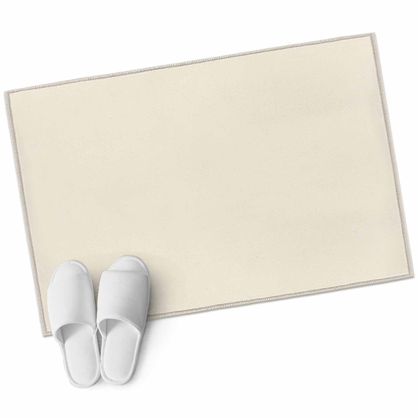 Cream Area Rugs 2x3 for Living Room, Farmhouse Solid Beige Color Modern Art Non Slip Washable Rug Runner, Low Pile Indoor Floor Carpet Mat Bathroom Rugs for Bedroom, Kids Room