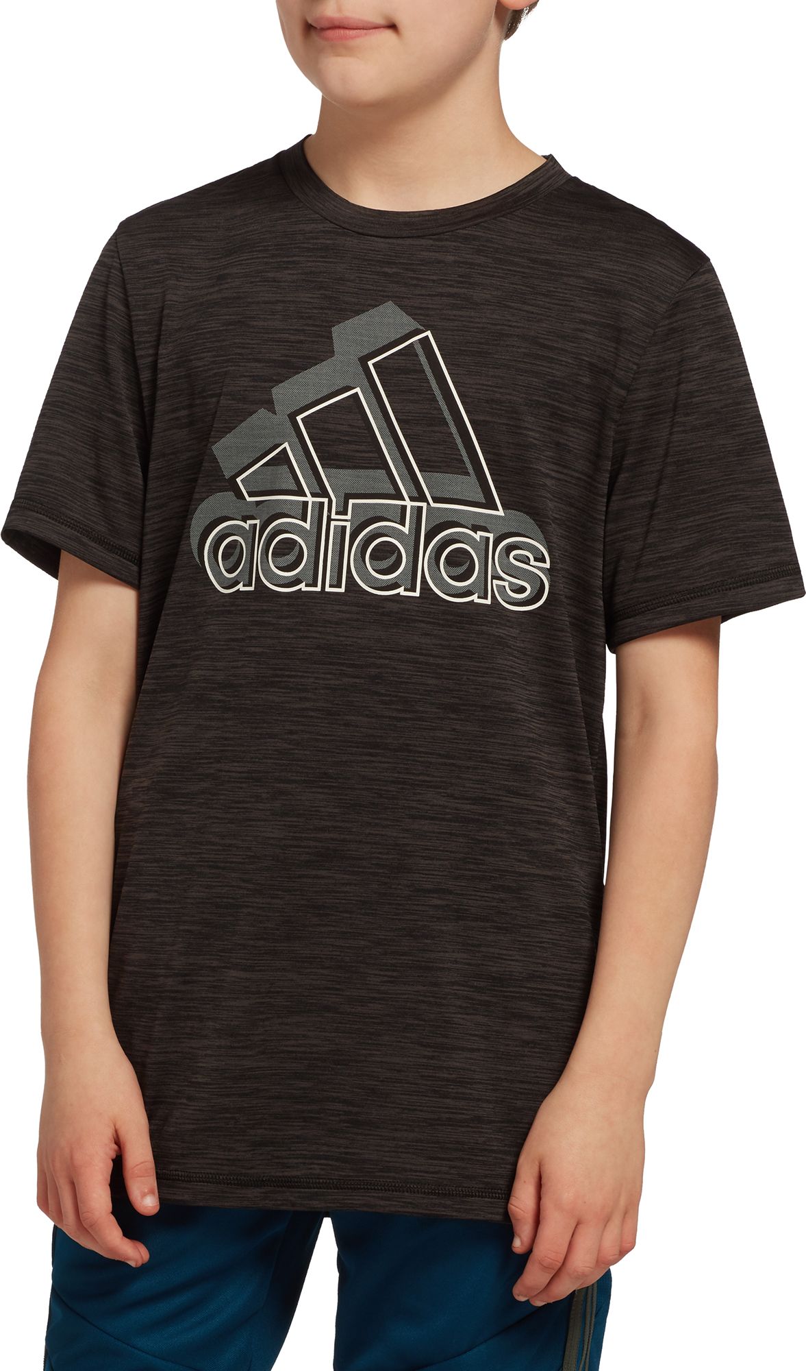 adidas melange sport shirt