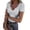 Gray, variant on Soyumi Womens' Stretchy V Neck Short Sleeve Form Fitted Casual Basic Top T-Shirts Tight Tshirt Short Sleeve Shirt Casual Slim Fit Basic T-Shirt Tee, Beige