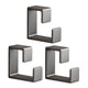 thumbnail image 3 of 3 piezas de soporte para lavabo, gancho para colgar en la pared, soporte para lavabo gris, 3 of 8
