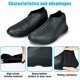 thumbnail image 5 of Fundas de zapatos impermeables de silicona reutilizables con cremallera, protectores de zapatos de goma de silicona antideslizantes Feliz Sencillez, 5 of 5