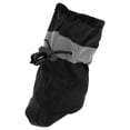 thumbnail image 4 of Unique Bargains Pack of 4 Waterproof Dog Shoes with Adjustable Straps Black XXL, 4 of 6