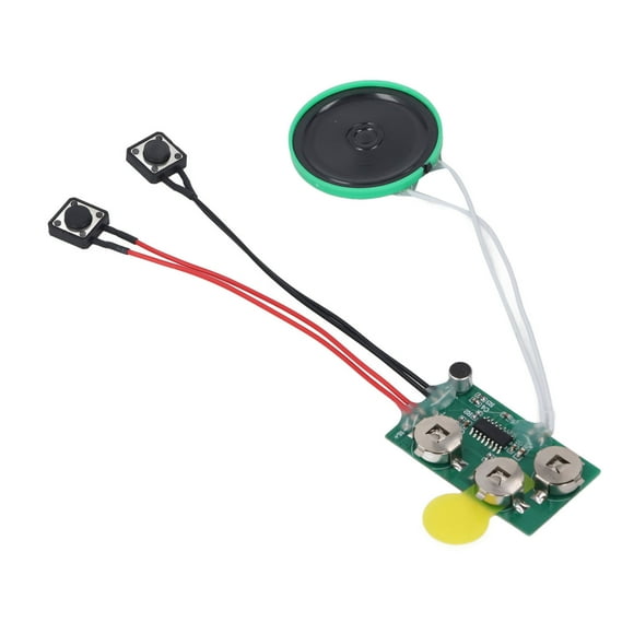 Voice Greeting Card Module, Recordable Voice Module Clear Sound for Crafts