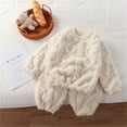 thumbnail image 3 of WOYY Girls Winter Flannel Loungewear Set Warm Long Sleeve Outfits Sleepwear Set, Sizes 13-14, 3 of 3
