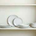 thumbnail image 5 of Earth & Clay Mia 12-Piece Dinnerware Set Stoneware, White, 5 of 8