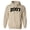 Sand, variant on 2007 College Style Hoodie Sweatshirt Unisex Large White