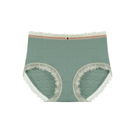 

Unique Bargains Women s Plus Size Panties Lace Trim Cotton Underwear Panties